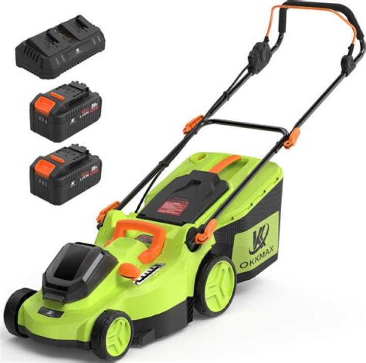 What was the first electric lawn mower?