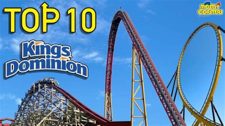 What was the first roller coaster at Kings Dominion?