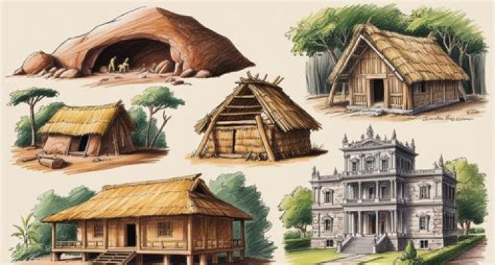 What was the Miwok houses made of?
