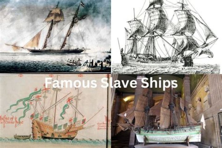 What was the name of the famous slave ship?