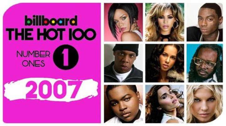What was the number one pop song in 2007?