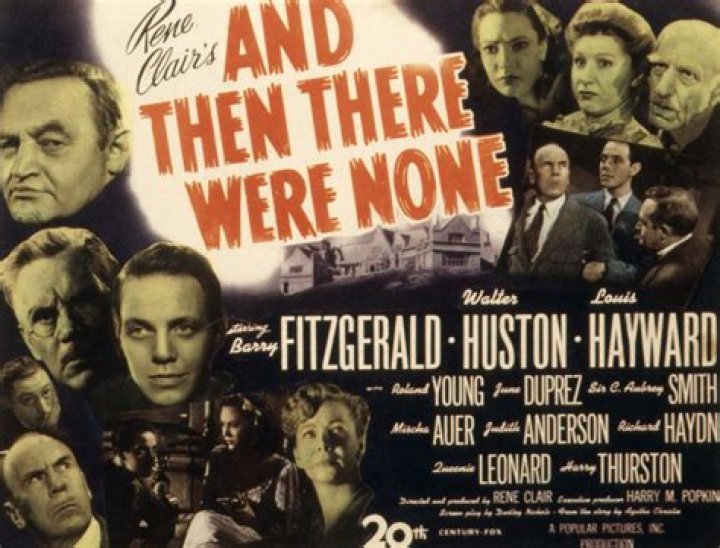 What was the poem in And Then There Were None?
