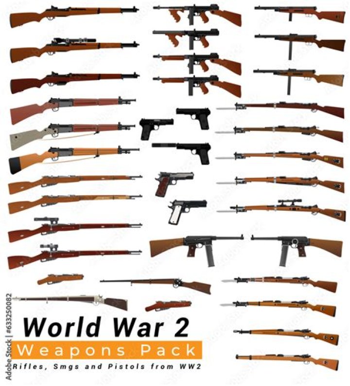 What weapons did the Red Army use in ww2?