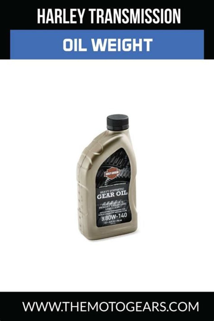 What weight oil should I use in my Harley Davidson?