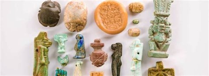 What were Egyptian amulets?