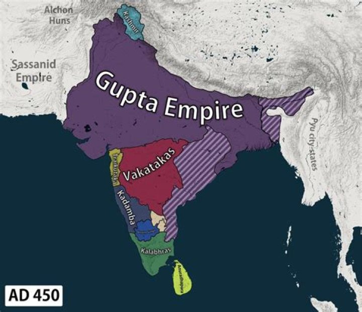 What were the accomplishments of the Mauryan and Gupta empires?