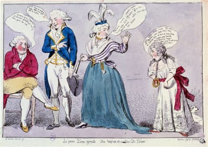 What were the middle class called in France in the 1780s?
