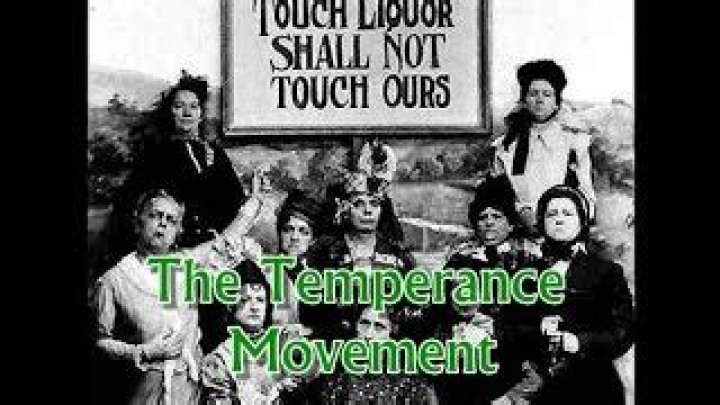 What woman was the leader of the temperance movement?