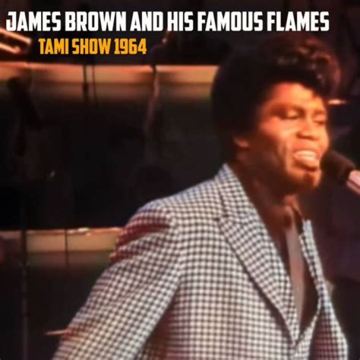 What year was James Brown on the TAMI Show?