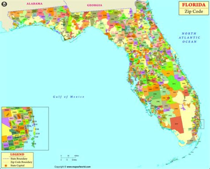 What zip codes are in Yuma County?