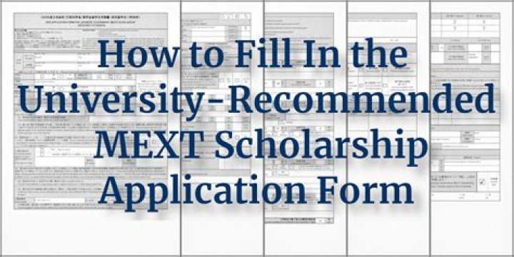 When can I apply for MEXT scholarship 2021?