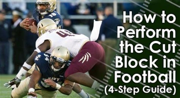 When can you cut block in football?