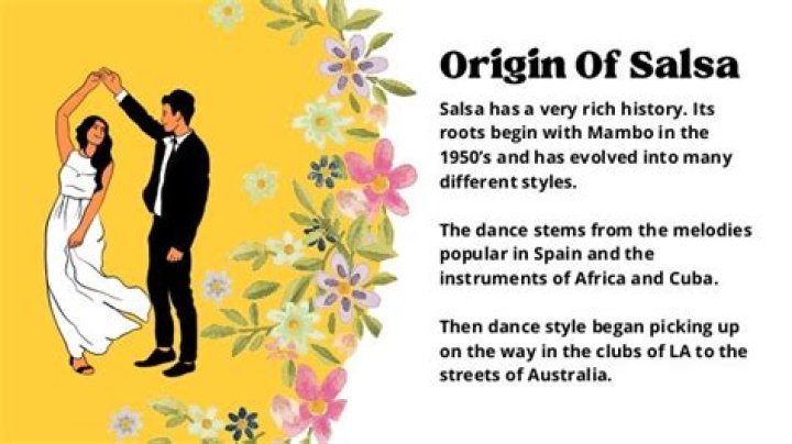 When did salsa music originate?