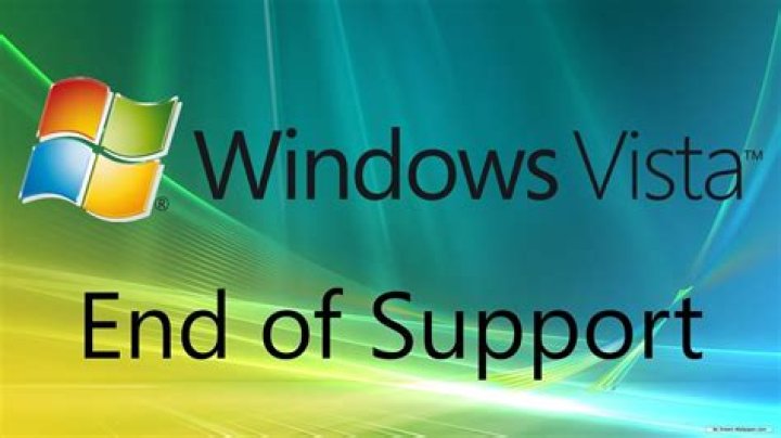 When did support for Vista end?