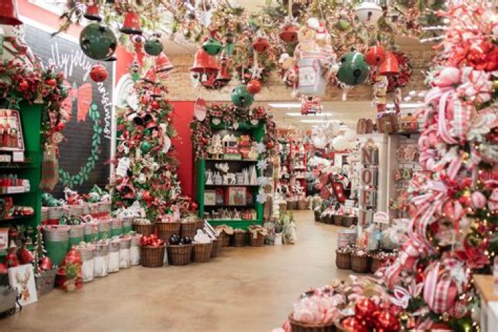 When should a retail store decorated for Christmas?