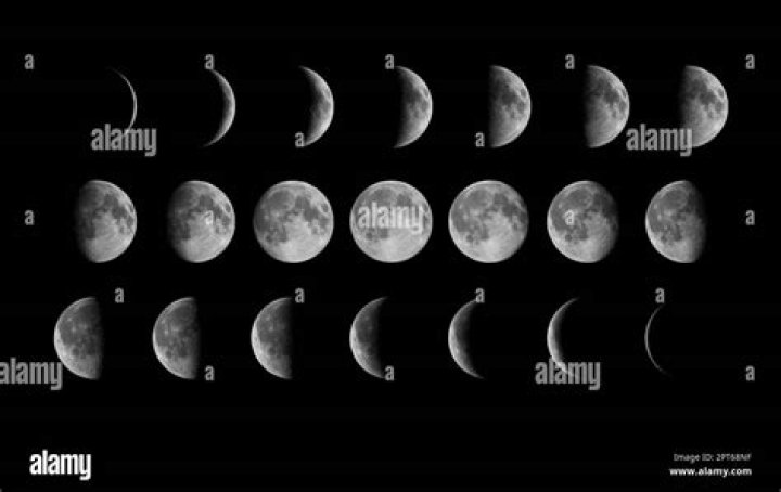 When the crescent moon is waxing it is visible?