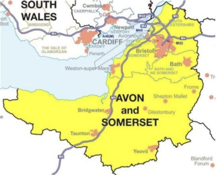 When was the county of Avon abolished?