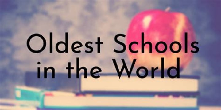 When was the first school in the world?