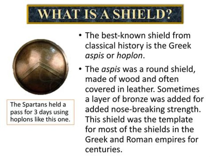 When was the hoplon shield made?