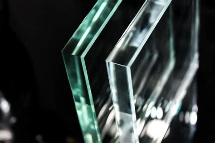 When was tinted glass invented?