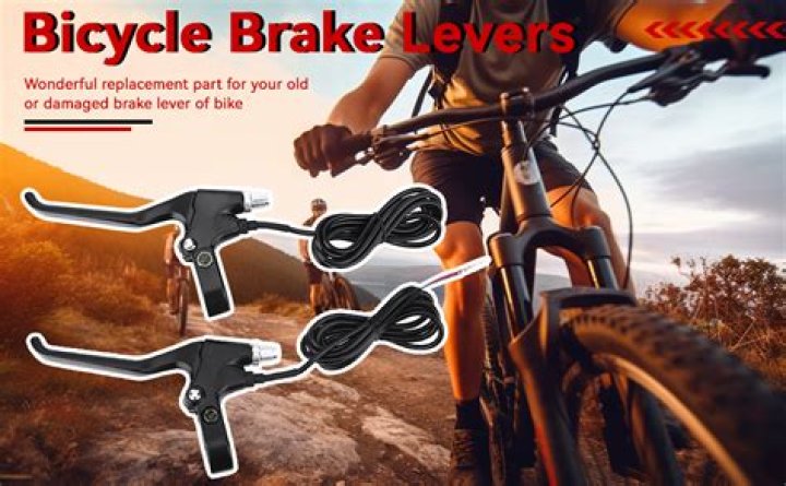Where are the brake levers on a motorcycle?