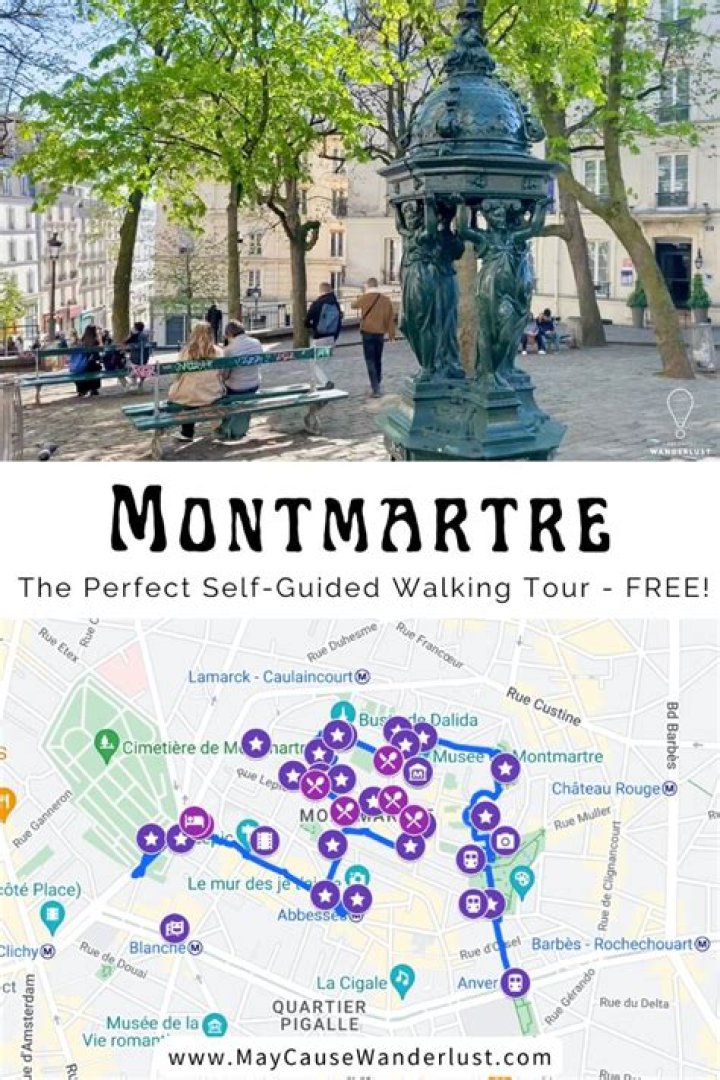 Where can I walk around Montmartre?