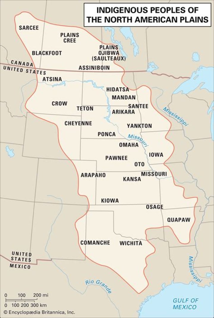 Where did the Plain Indians live in?