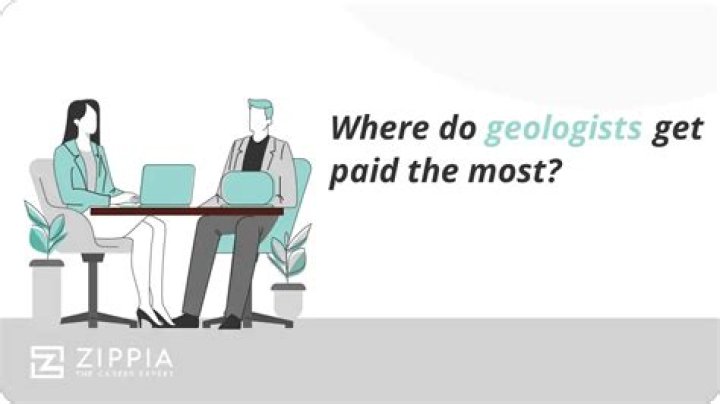 Where do geologists get paid the most?