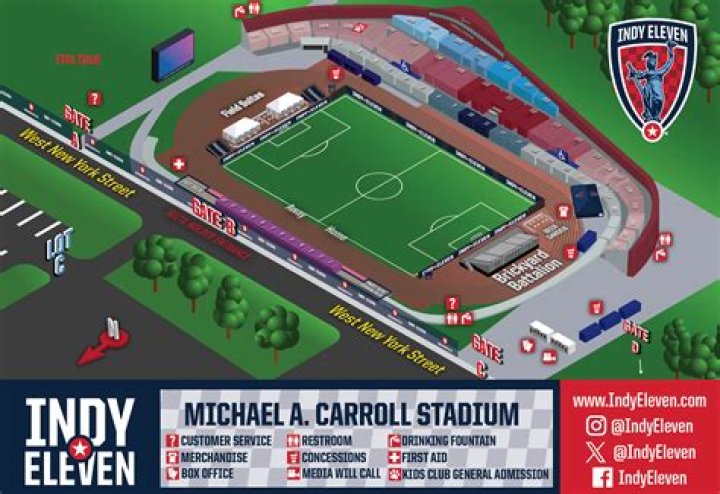 Where do I park for an Indy 11 game?