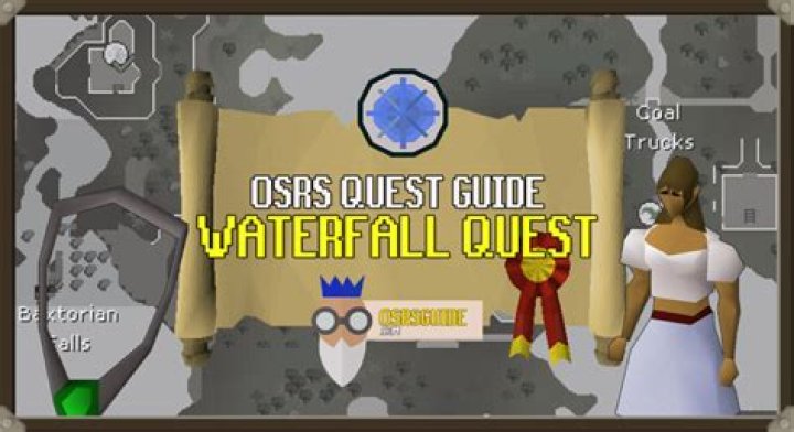 Where do I start the waterfall quest?