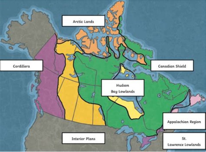 Where do most of the people live in the Interior Plains?
