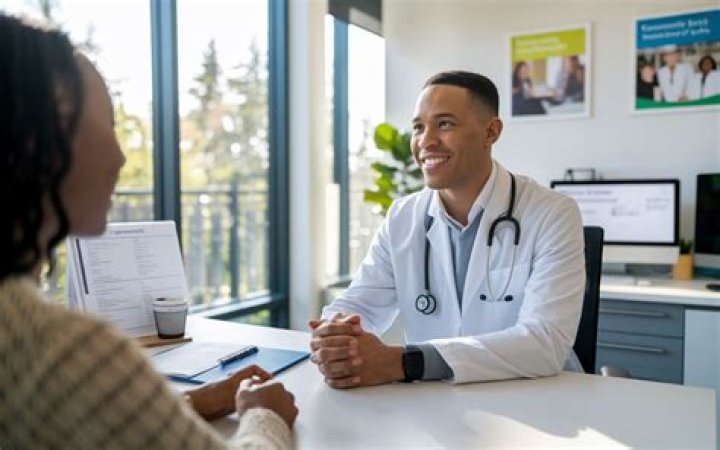 Where do most physicians work?