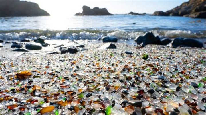 Where do you find sea glass in Northern California?