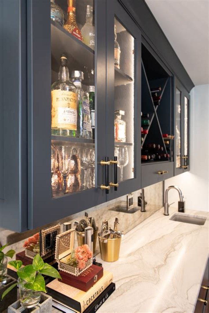 Where do you put a wet bar in a house?