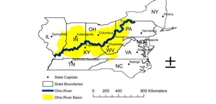 Where does the Ohio Valley start and end?