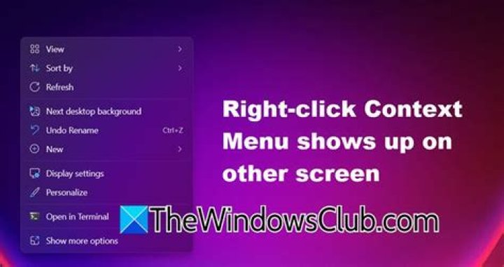 Where has my right click gone?