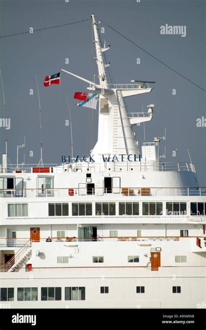 Where is Black Watch cruise ship now?