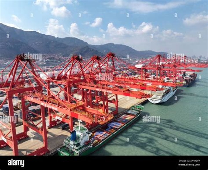 Where is Lianyungang port?
