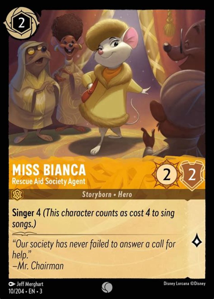 Where is Miss Bianca from rescuers?