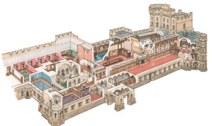 Where is the castle with 365 rooms?