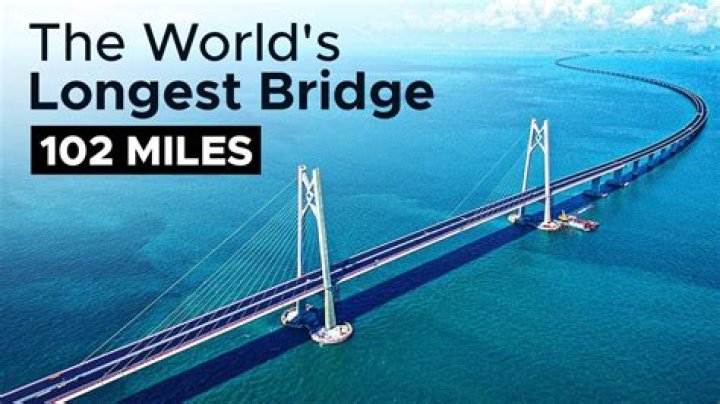 Where is the longest train bridge?