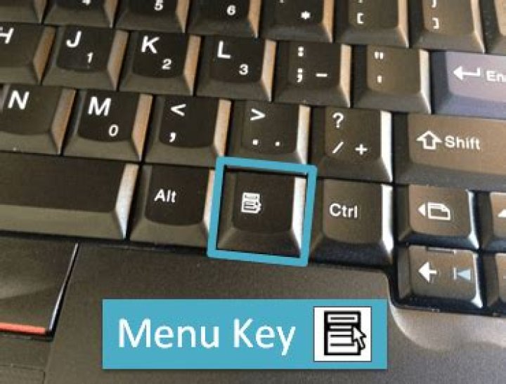Where is the menu key on Blackberry?