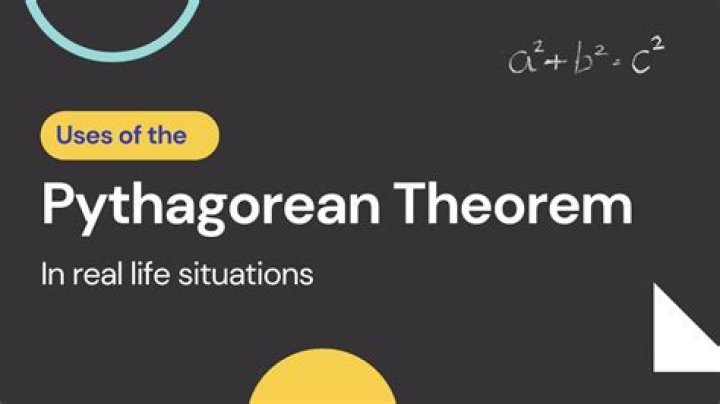 Where is the Pythagorean Theorem used in real life?