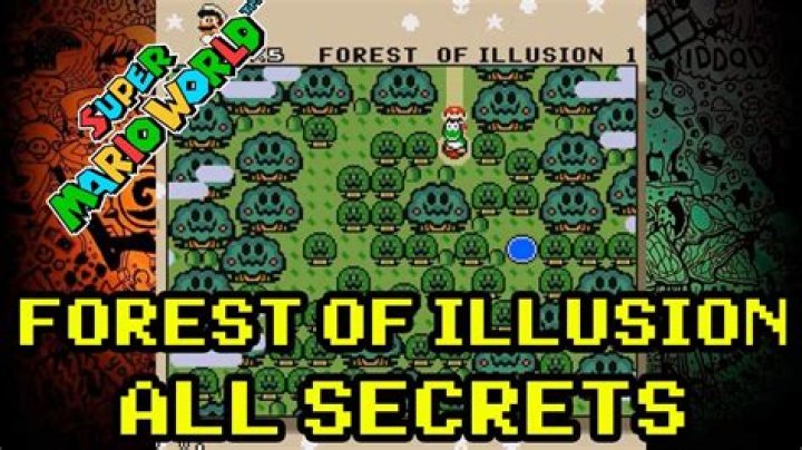 Where is the secret exit in Forest of Illusion 2?