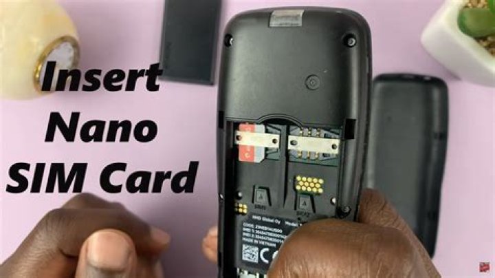Where is the SIM card in a Nokia?