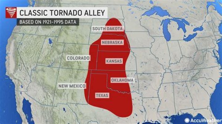 Where is Tornado Alley in Texas?