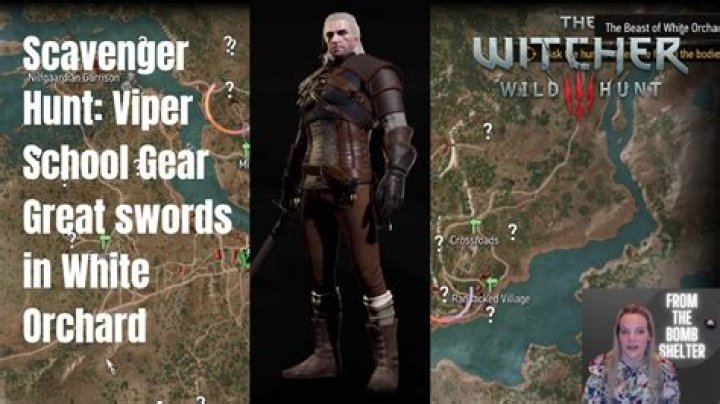 Where is Viper school gear Witcher 3?