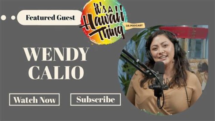 Where is Wendy Calio from?