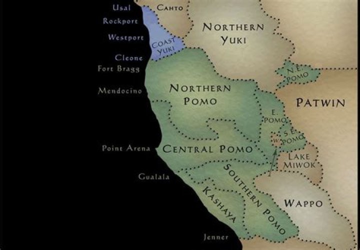 Where were the Pomo Indians located?