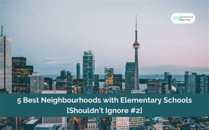 Which area in Toronto has the best schools?
